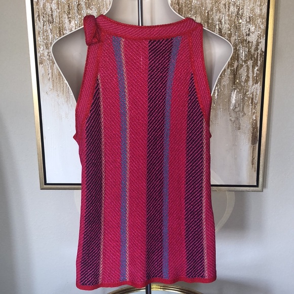 ANN TAYLOR SIDE TIE SWEATER HALTER TOP - Picture 5 of 7